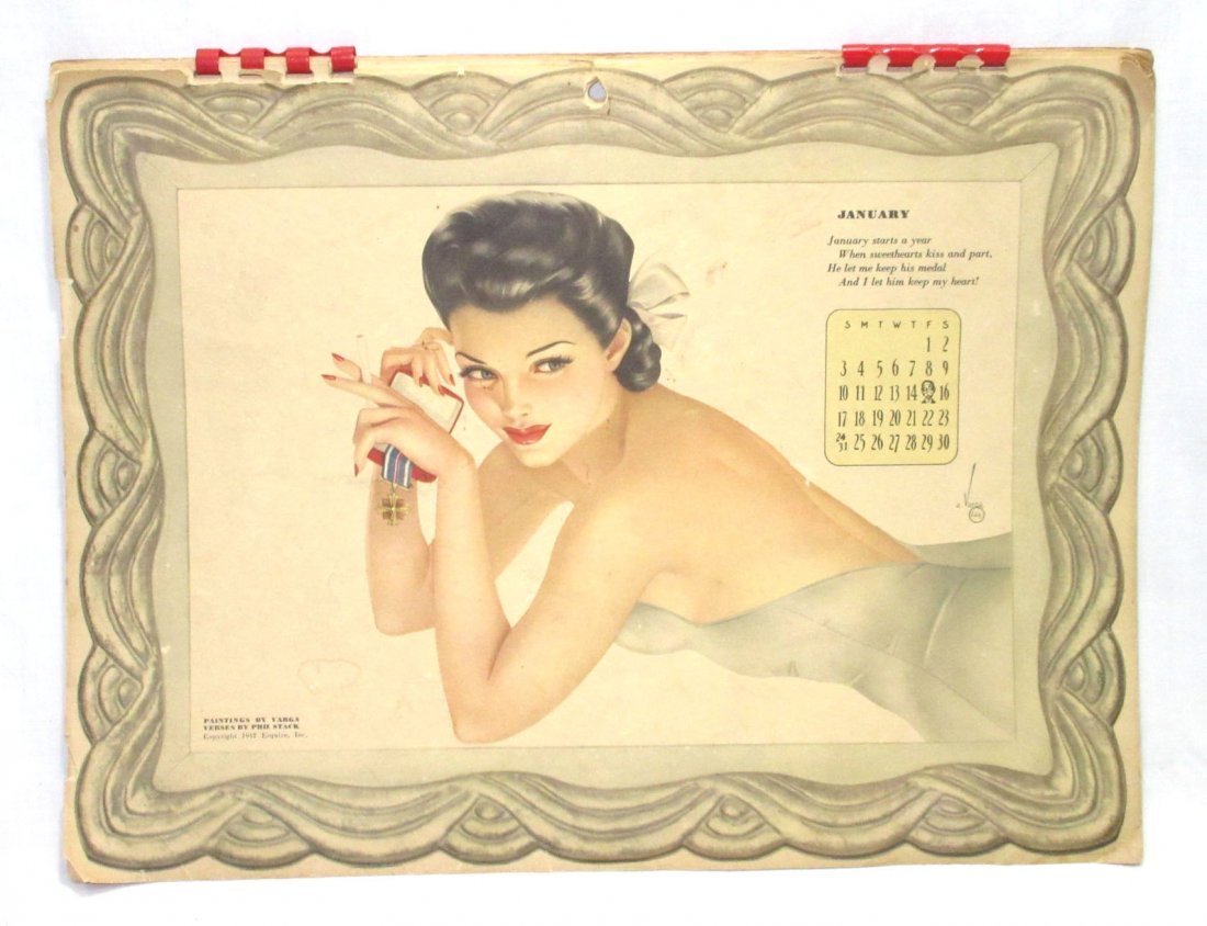 1942 Varga Calendar Complete (1 of 7)