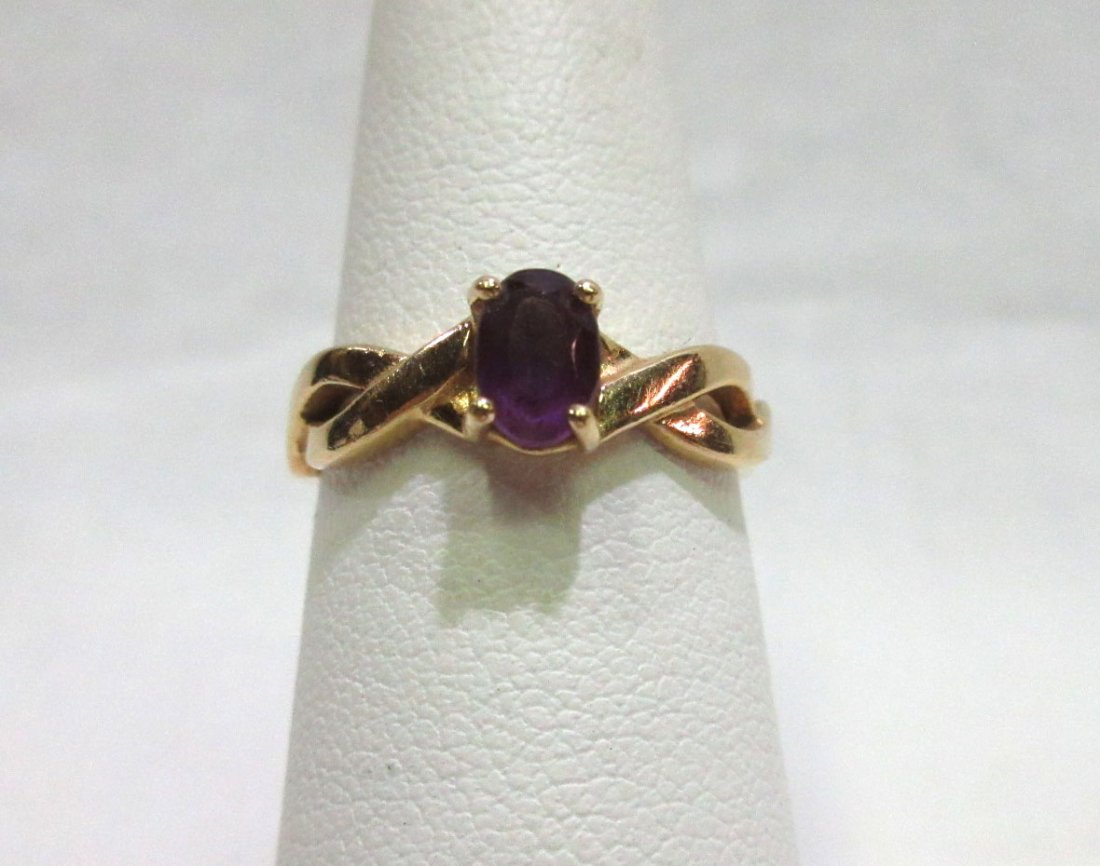 14kt Amethyst Ring (1 of 5)
