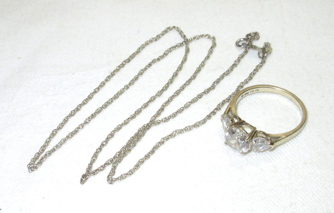 14 Kt Ring & Necklace (1 of 5)