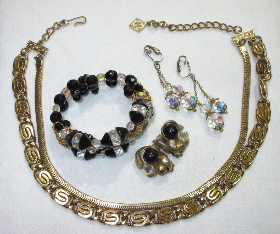 Quality Gold/Black/Crystal Jew. Collection (1 of 6)