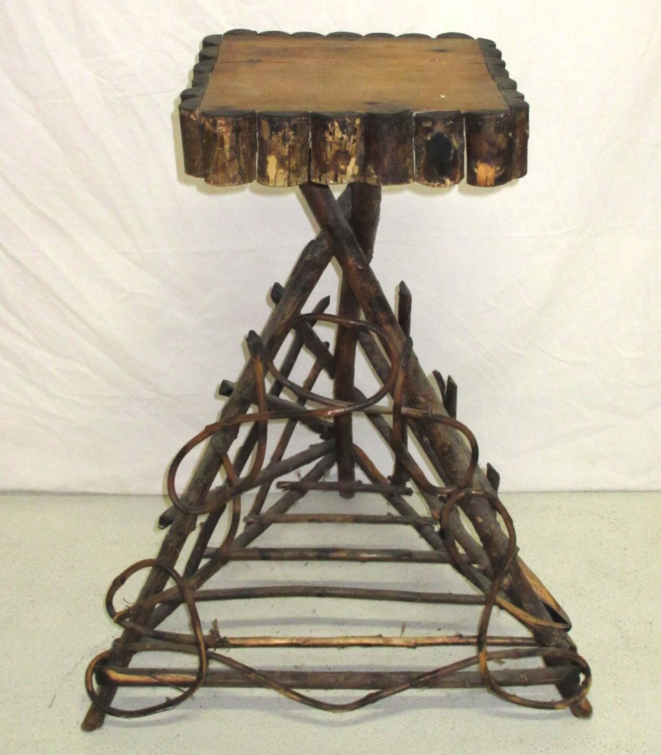 Folk Art Twig Stand (1 of 4)