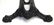 Modern C.I. Claw Foot Bicycle Stand - 2
