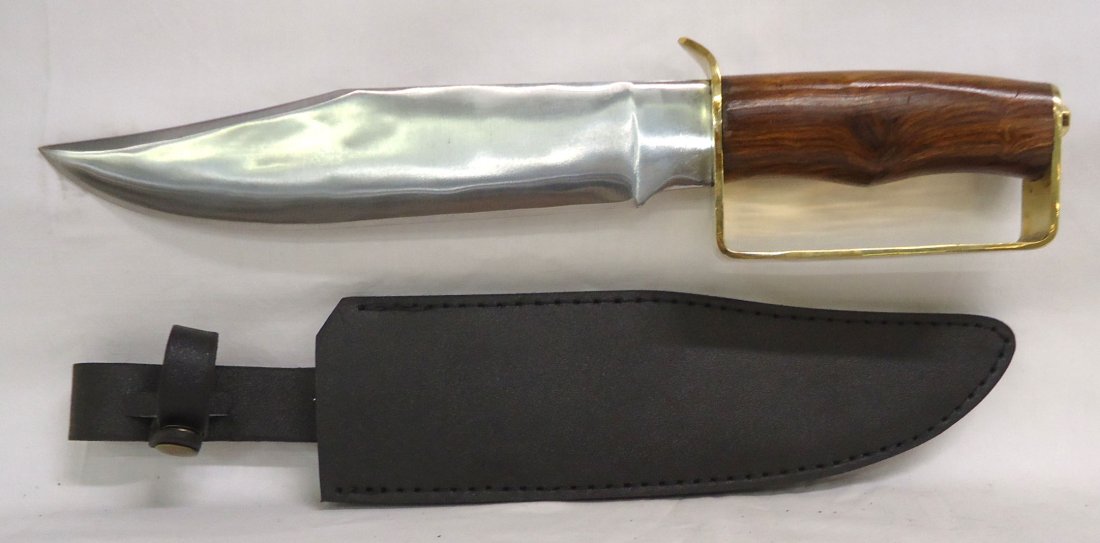 14 1/2" D-Guard Bowie Knife (1 of 2)