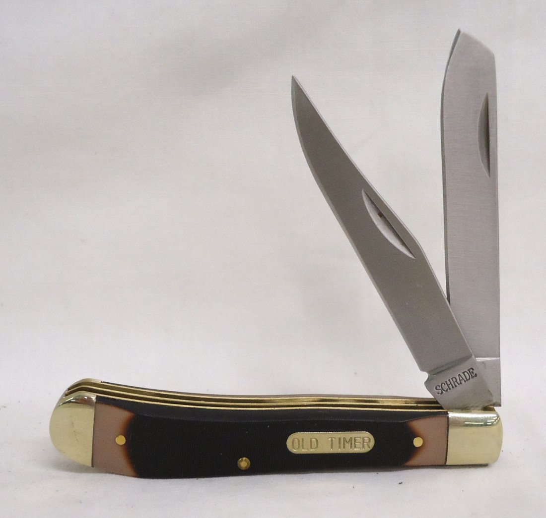 3 3/4" Schrade Old Timer Pocket Knife (1 of 2)