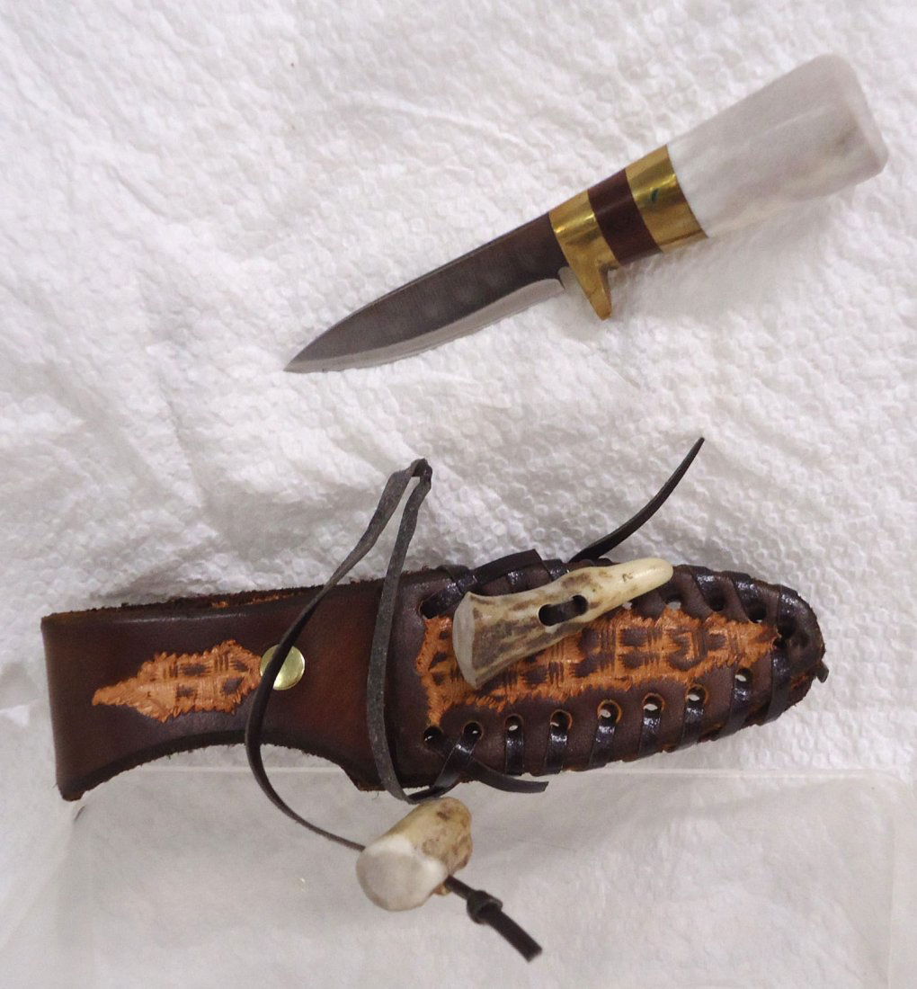 Ken Richardson Miniature Sheath Knife (1 of 2)