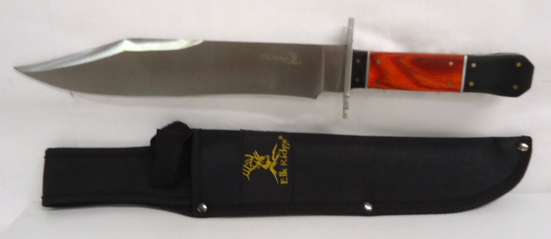 14 1/2" Elk Ridge Bowie Knife (1 of 2)
