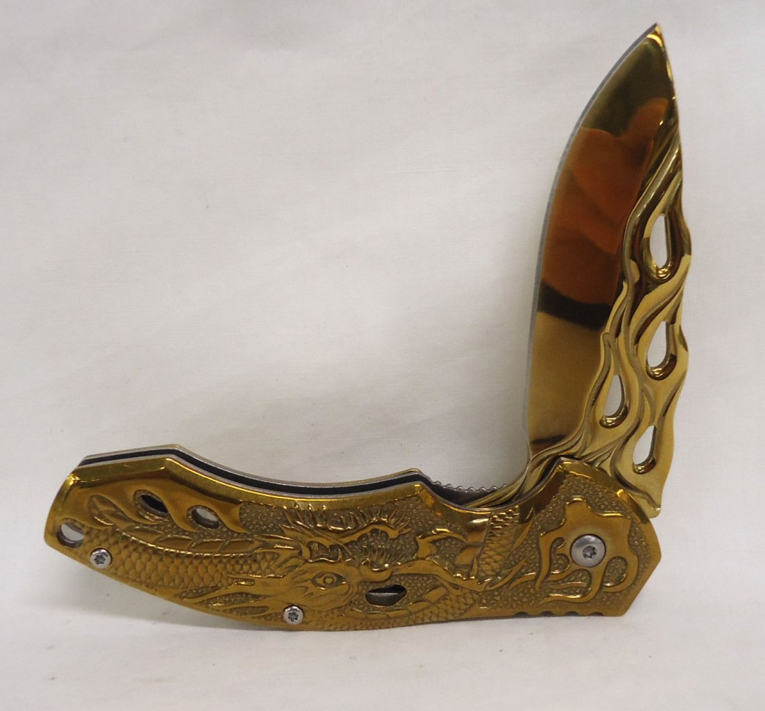 Dragon Folding Lock Blade Knife (1 of 3)