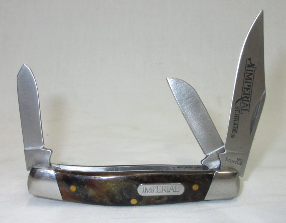 Schrade Imperial 3 Blade Pocket Knife (1 of 2)