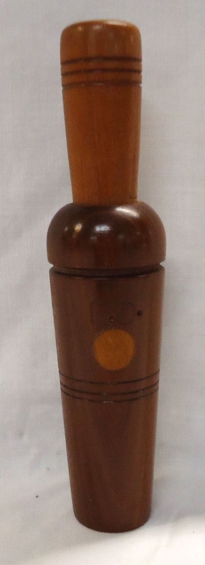 Walnut Goose Call Mkd. E.D. (1 of 2)