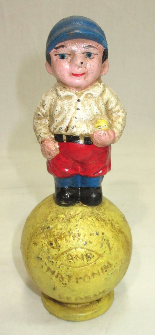 Modern C.I. Baseball & Player Bank (1 of 3)