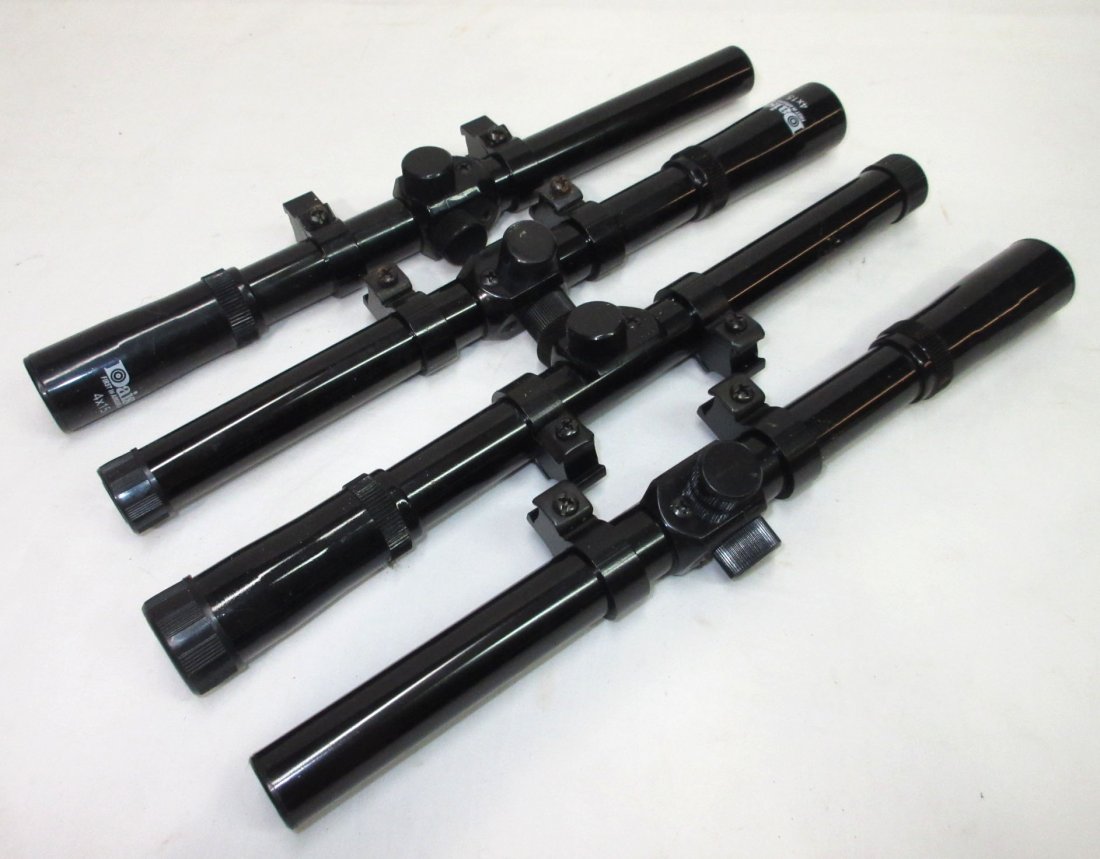 4 N.O.S. Daisy BB Gun Scopes: 10 3/4"