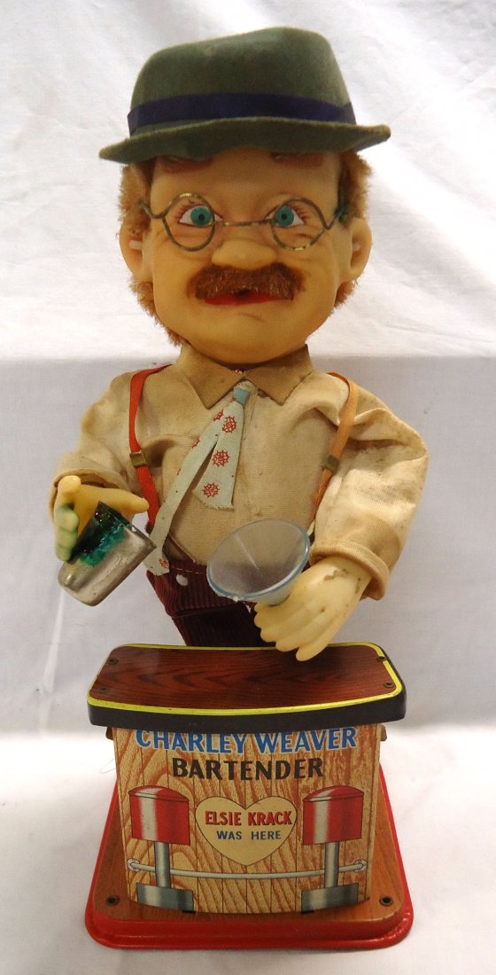 Battery Op. Charlie Weaver Toy: 12" x 5"