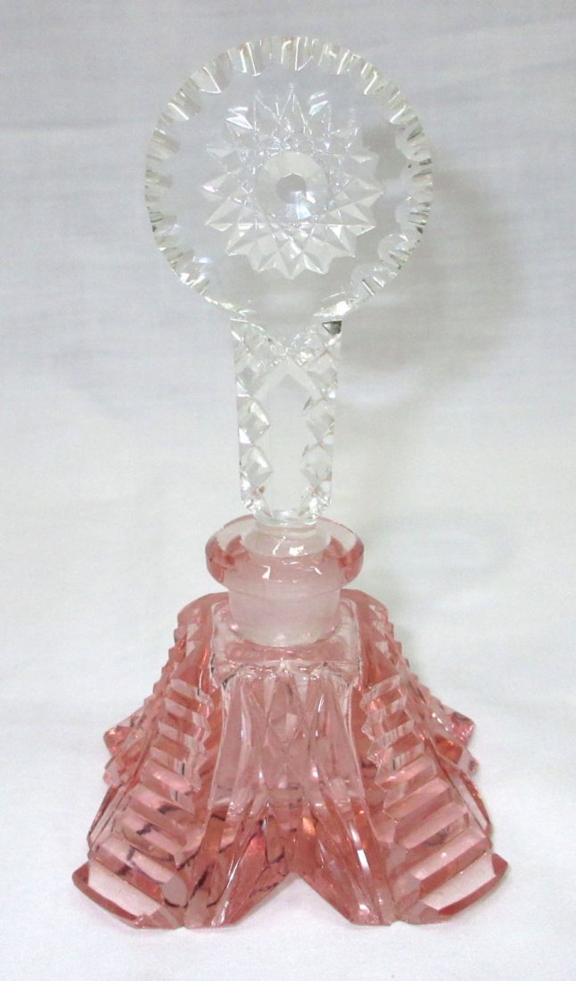 Sgnd. Czech. Perfume Bottle (1 of 5)