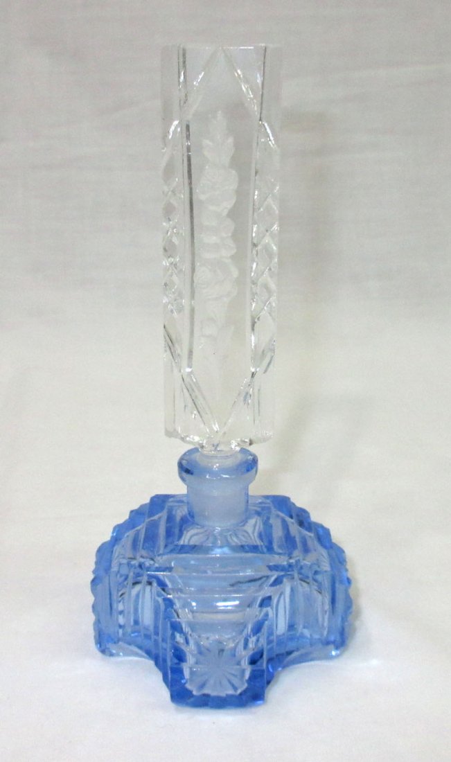 Sgnd. Czech Perfume Bottle (1 of 5)