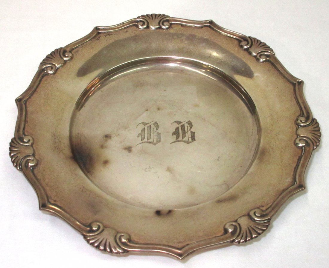 Mkd. Tiffany Sterling Plate (1 of 4)