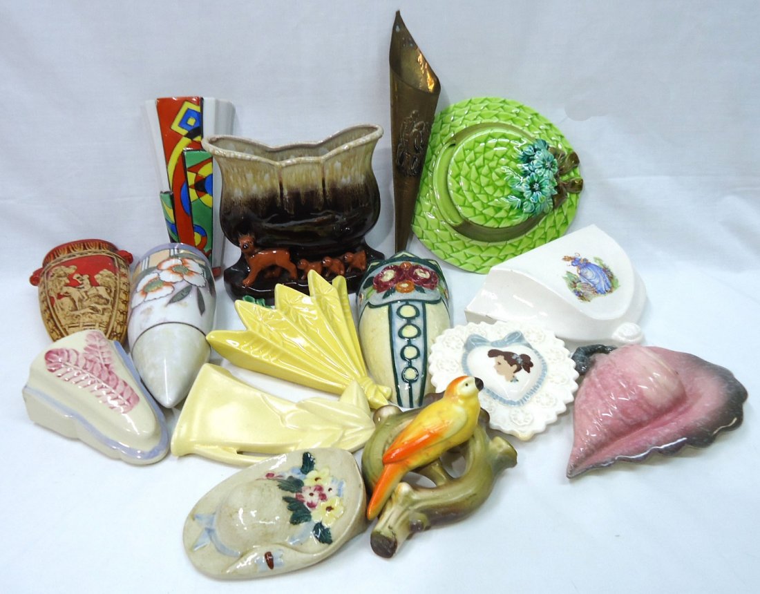 Lot of 15 Wall Pockets (1 of 10)