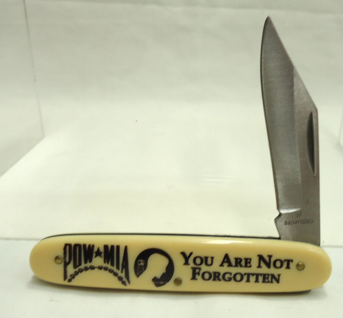 3 3/8" POW-MIA Pocket Knife (1 of 2)