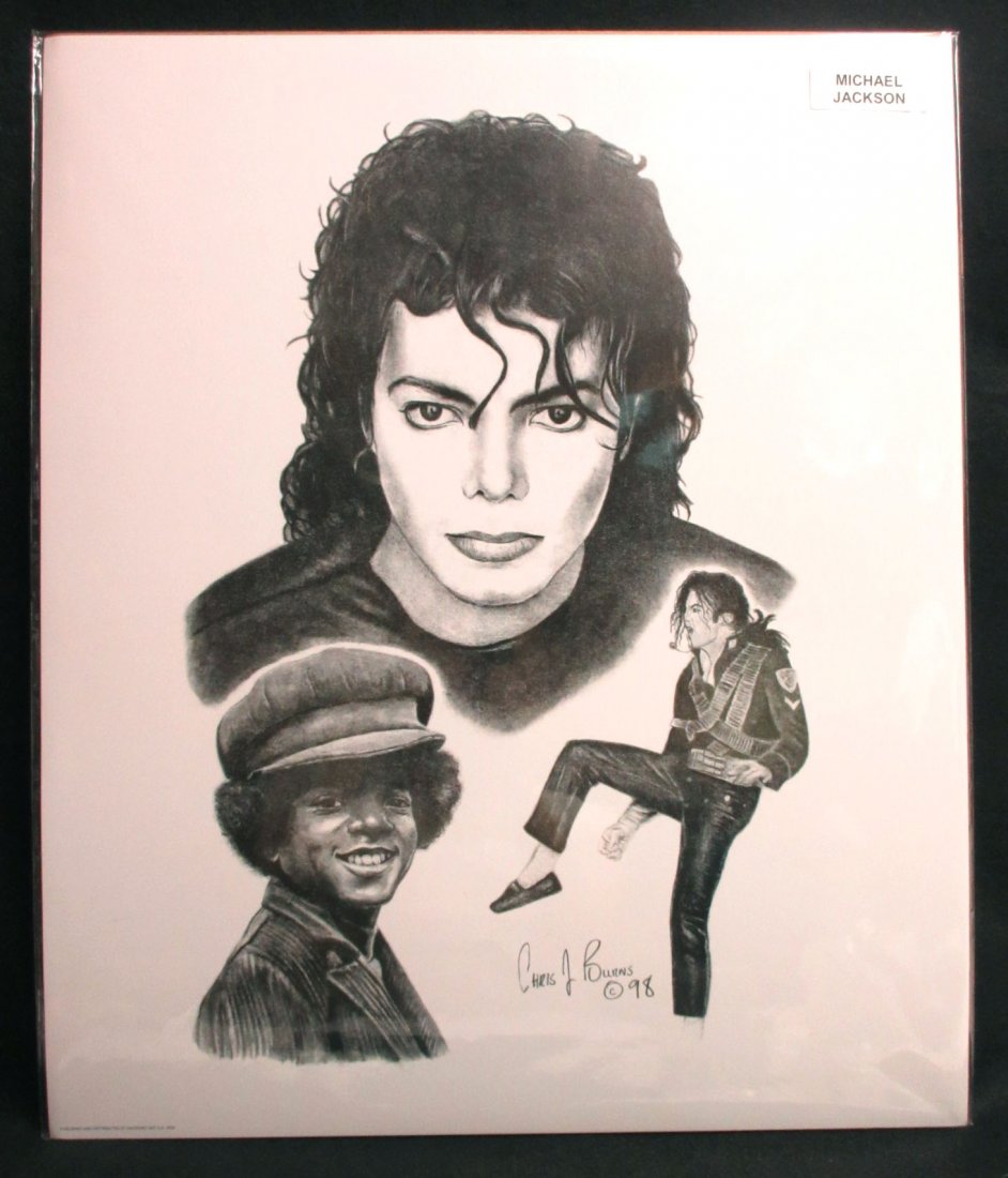 1998 Michael Jackson Poster (1 of 4)