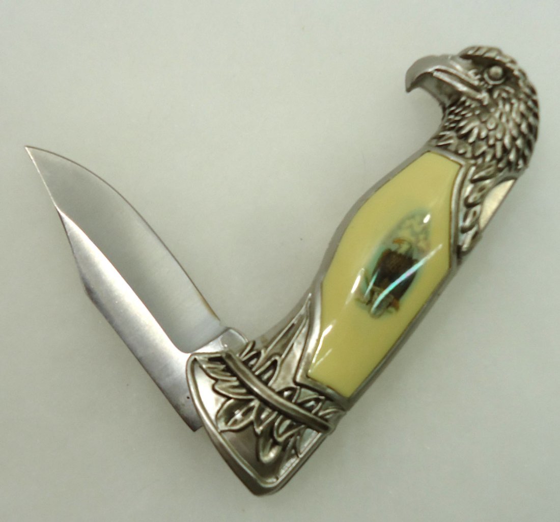4 3/4" Eagle Folding Knife (1 of 2)