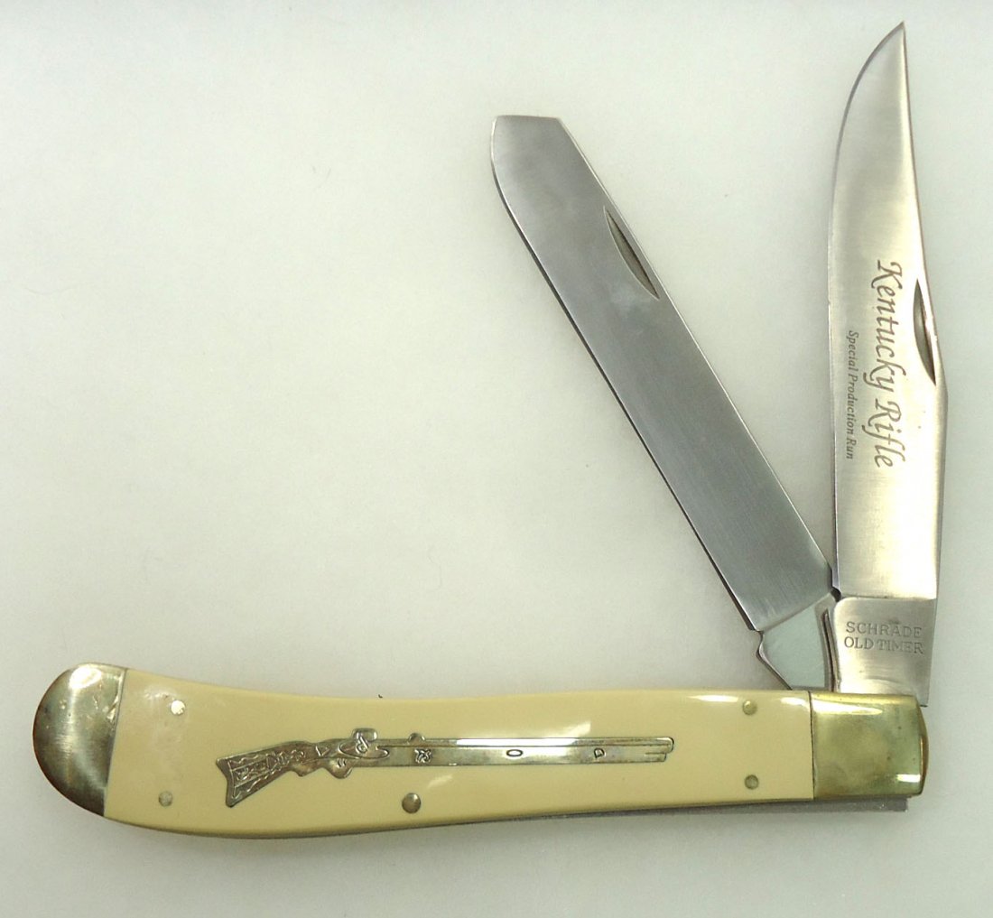 8 1/4" Schrade KY Rifle Store Display Knife: 8 1/4"