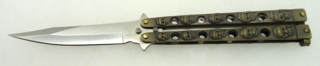 5" Butterfly Skull Knife (1 of 3)