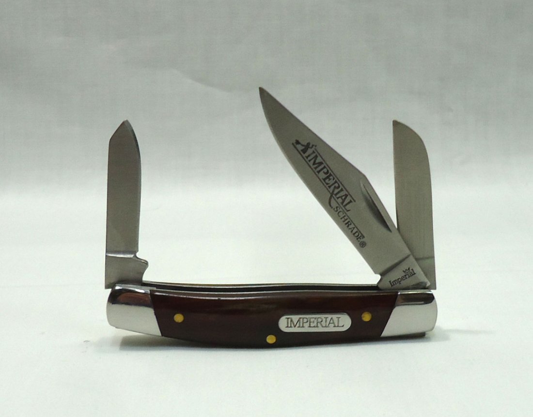 Schrade Imperial Pocket Knife: 3 3/8"