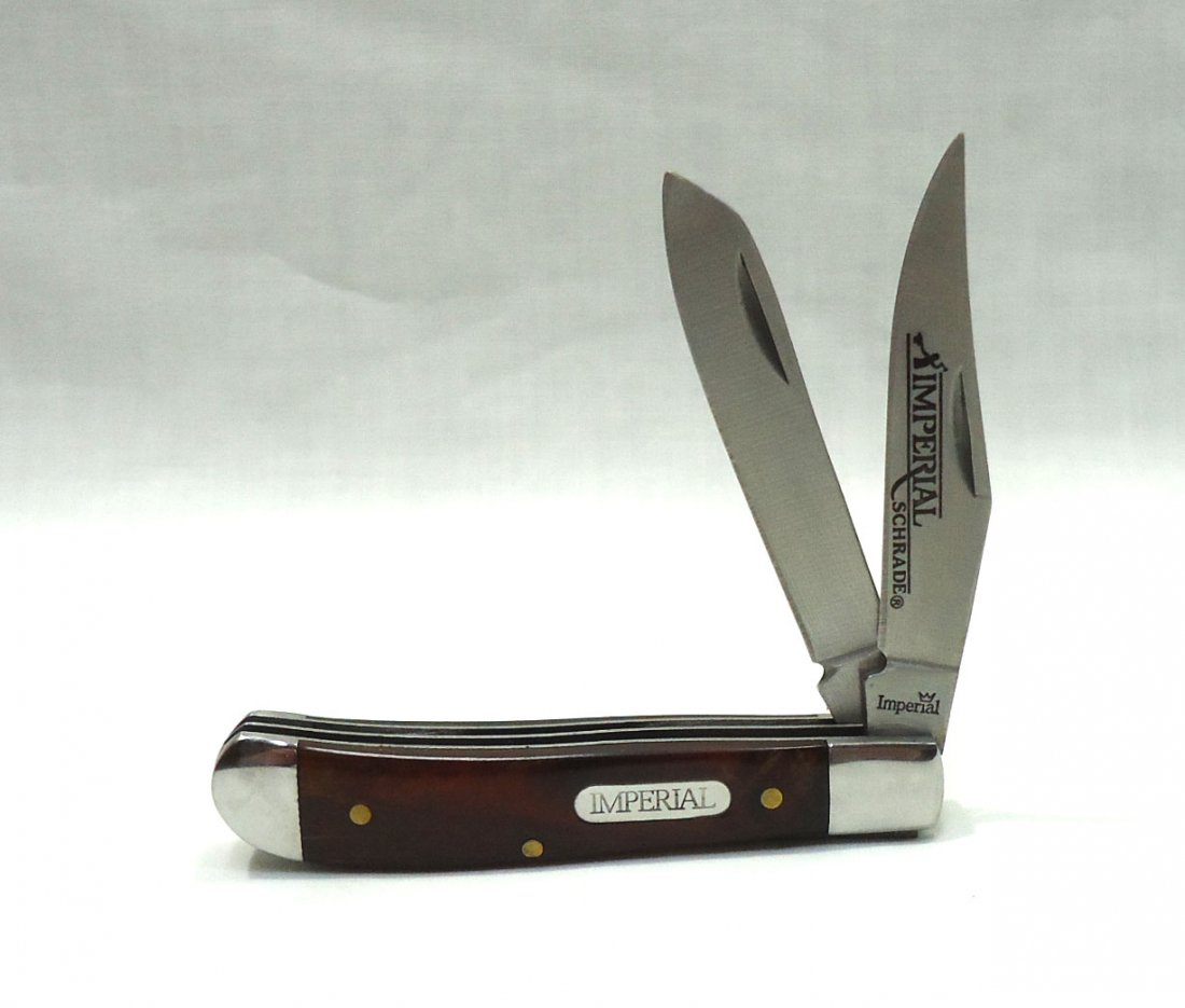 Schrade Imperial Pocket Knife: 3 3/8"