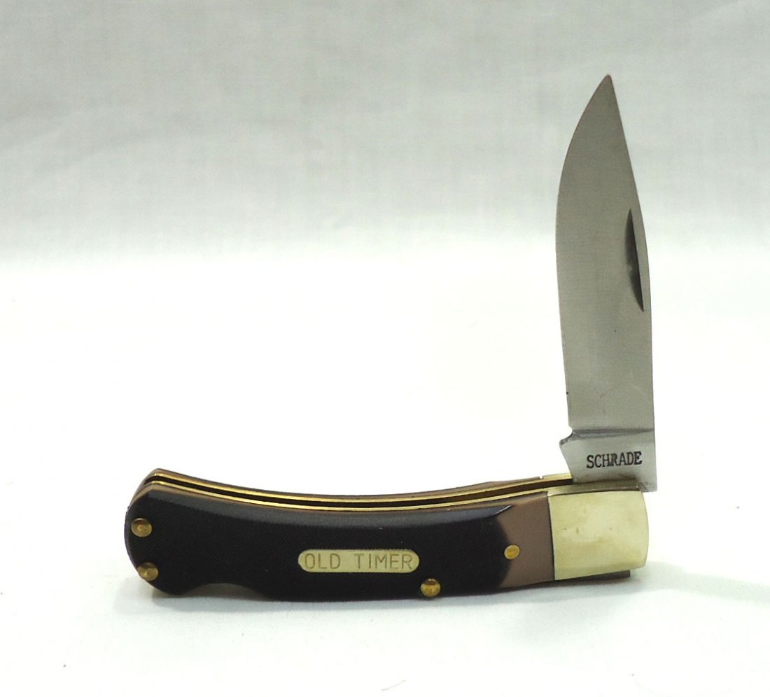 Old Timer Schrade Pocket Knife: 3"