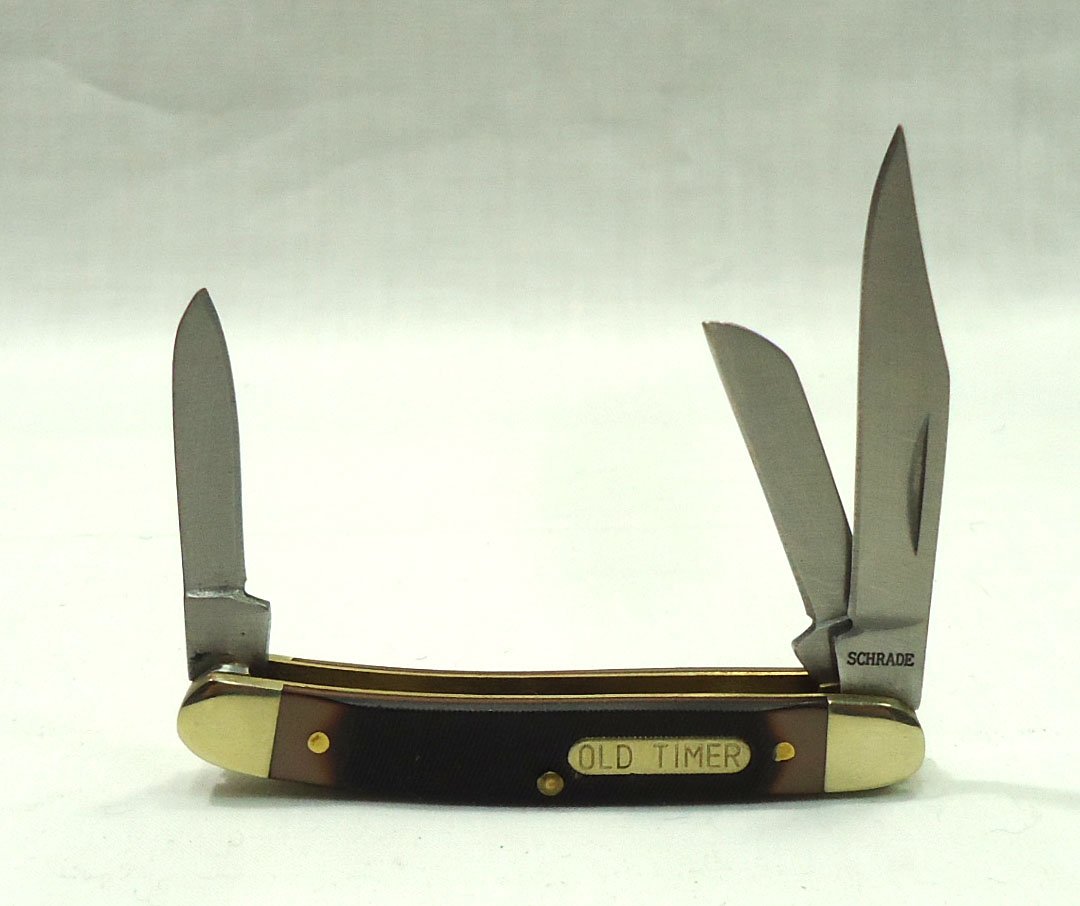 Old Timer Schrade Pocket Knife: 2 3/4"