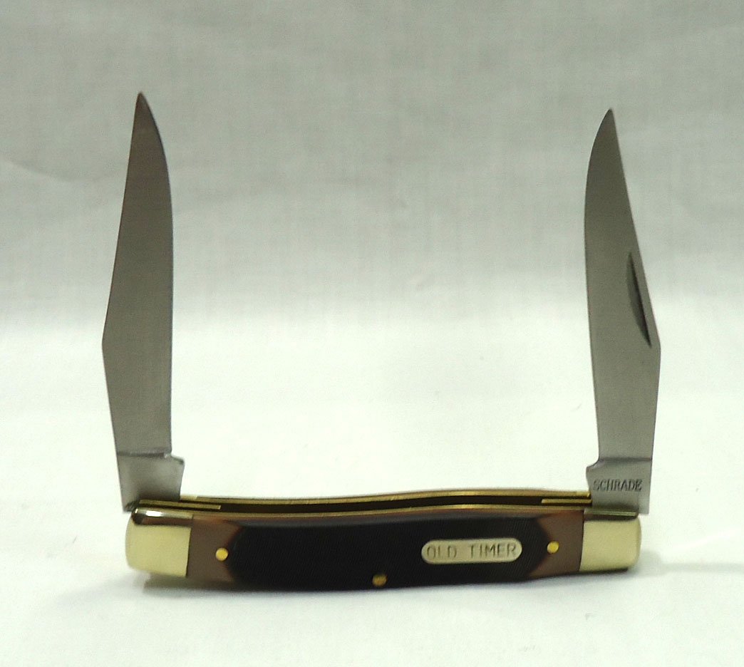 Old Timer Schrade Pocket Knife: 3 1/4"