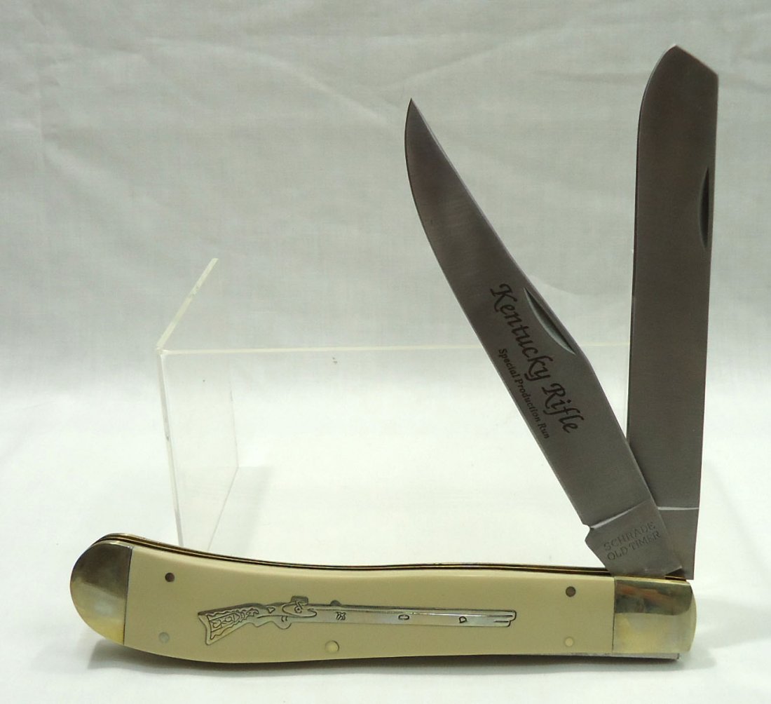 Schrade Kentucky Rifle Display Knife: 8 1/4"