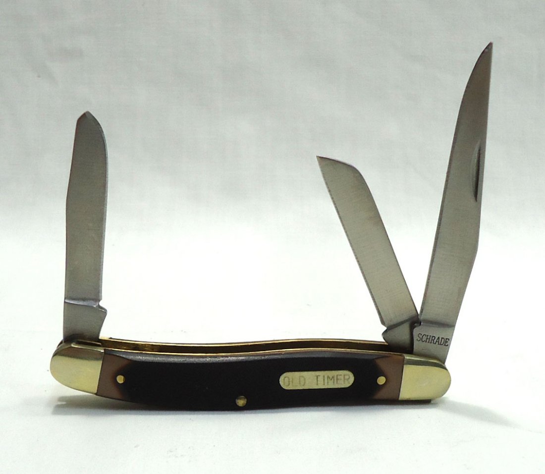 Schrade Old Timer Pocket Knife: 4"
