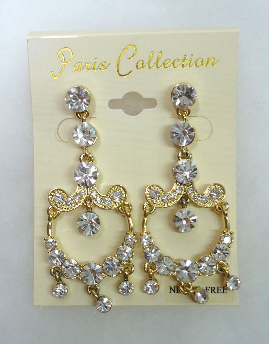 Pr. Rhinestone Earrings (1 of 2)