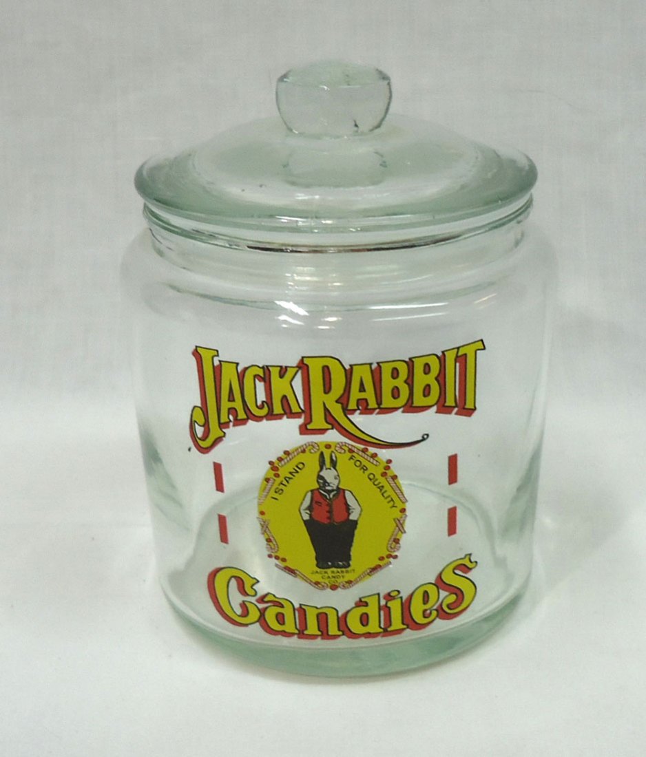 Modern Jack Rabbit Candy Store Jar (1 of 2)