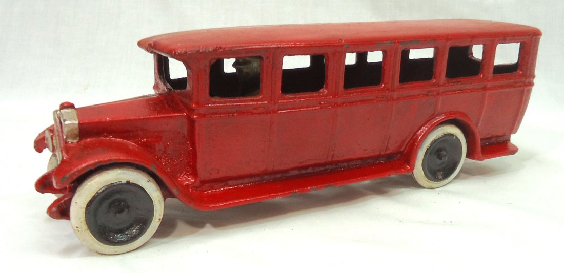 Modern Cast Iron Toy Bus (1 of 4)