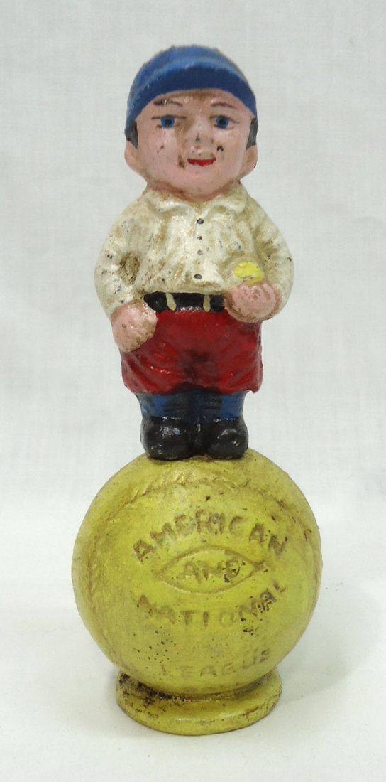 Modern C.I. Baseball Player Still bank (1 of 3)