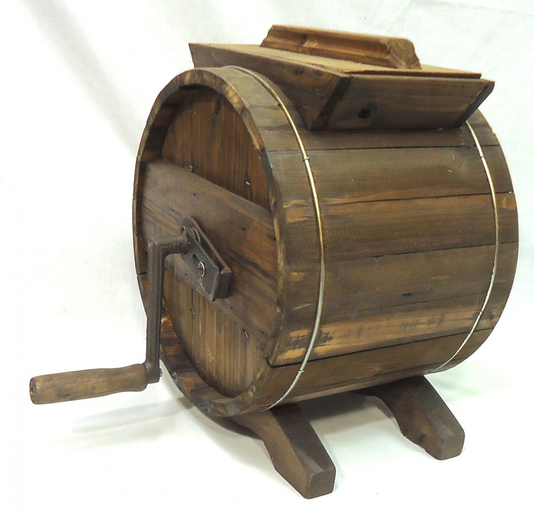 Modern Wooden Churn (1 of 6)