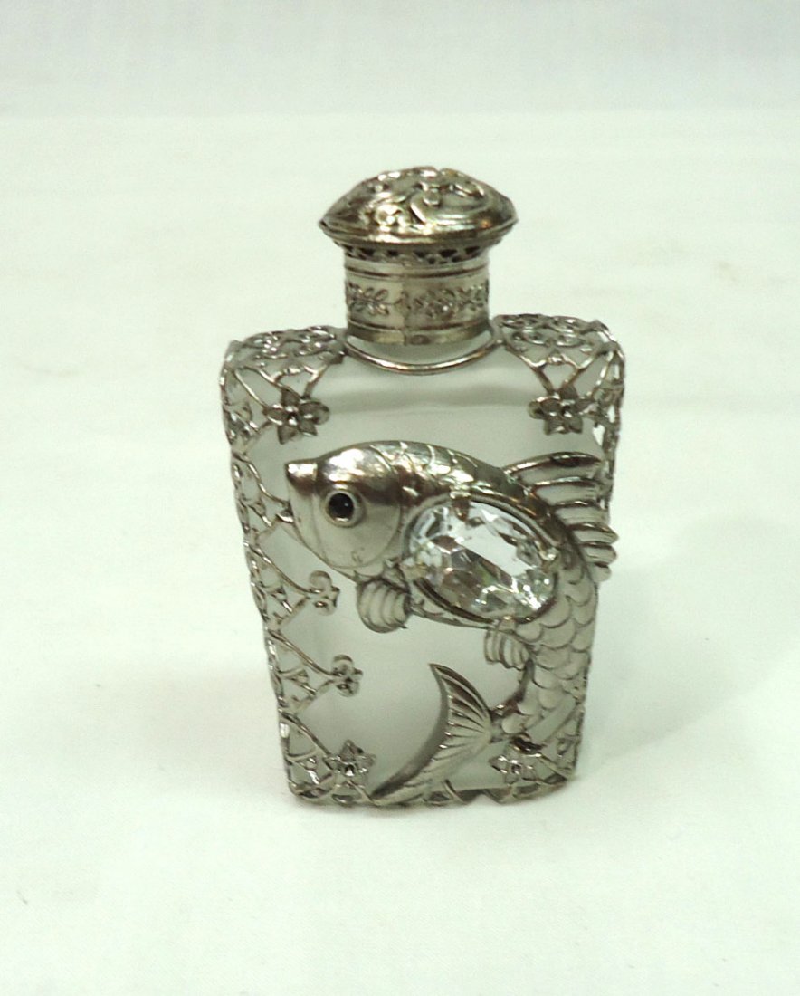 Ornate Fish Perfume Bottle (1 of 3)