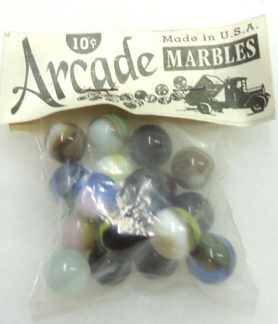 Package of "Arcade" Marbles (1 of 2)