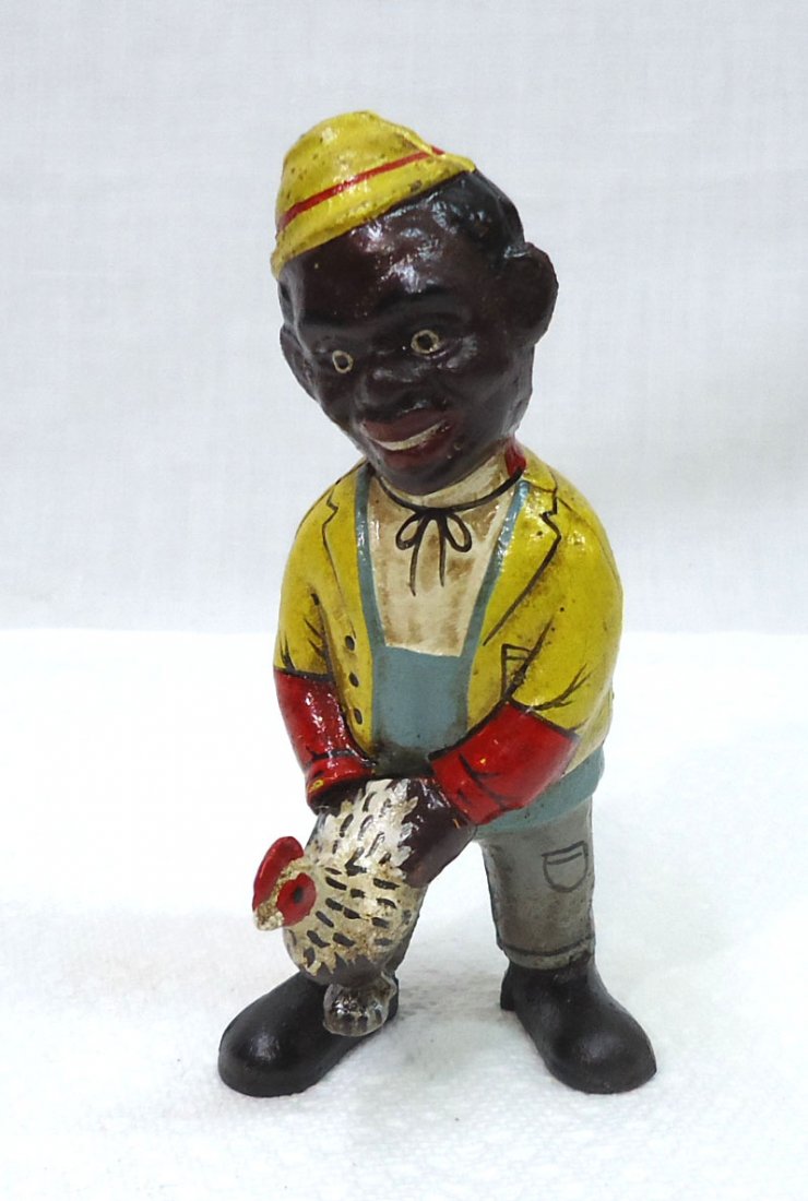 Modern C.I. "Chicken Thief" Still Bank (1 of 3)