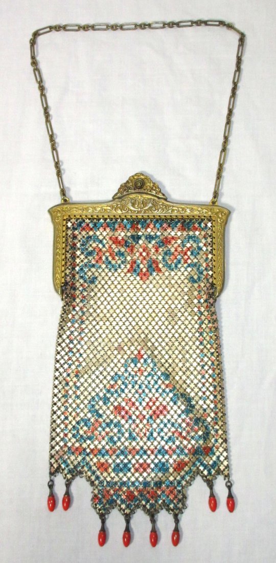 Mandelain "Lustro-Pearl" Enam Armor Mesh Bag (1 of 6)