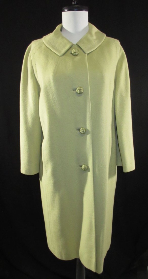 Celadon 1960's Cashmere Famous Barr Coat (1 of 7)