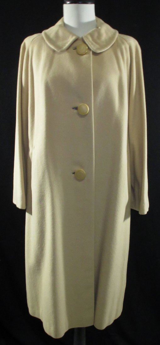 1960's Cashmere Dress Coat (1 of 7)
