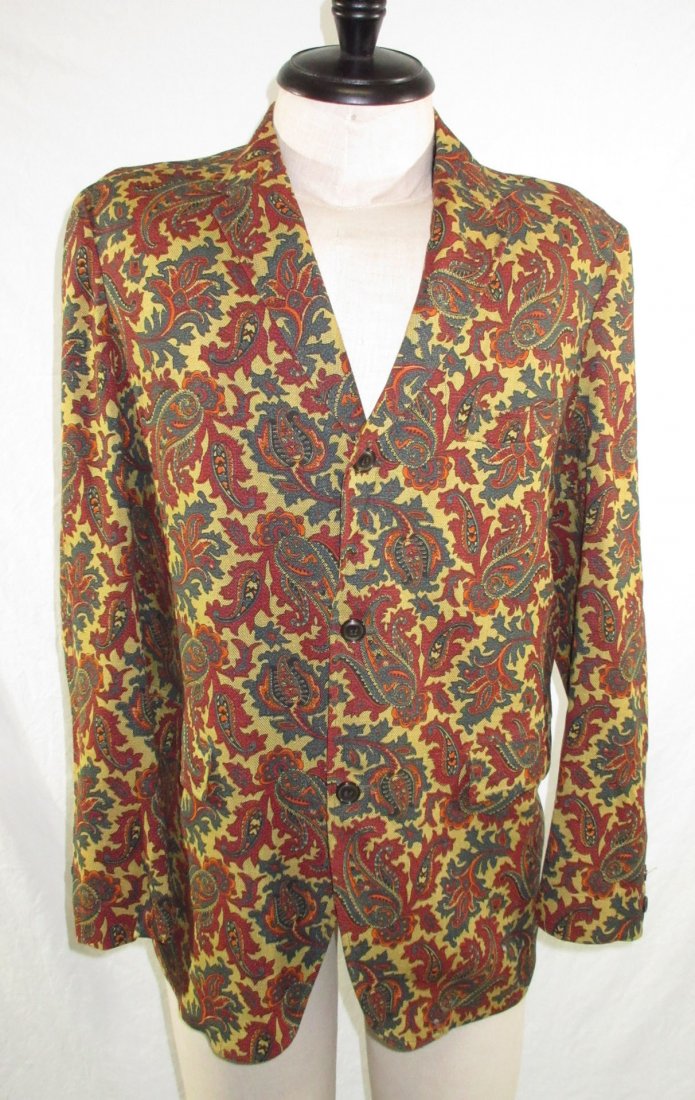 1960's H.I.S. Paisley Men's Blazer (1 of 7)