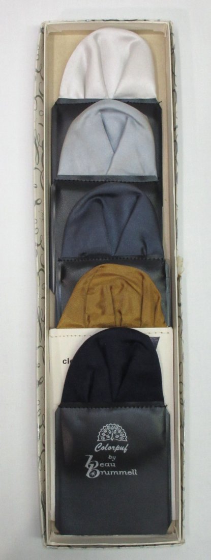 Beau Brummel Pocket Puff 5pc Boxed Set (1 of 5)