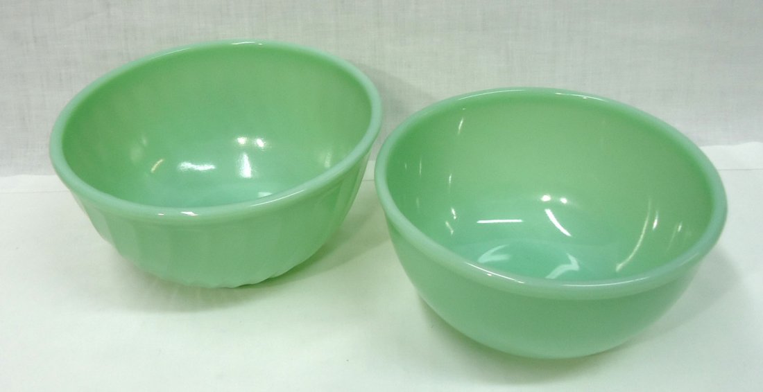 2- Fire King Jadeite Bowls (1 of 2)