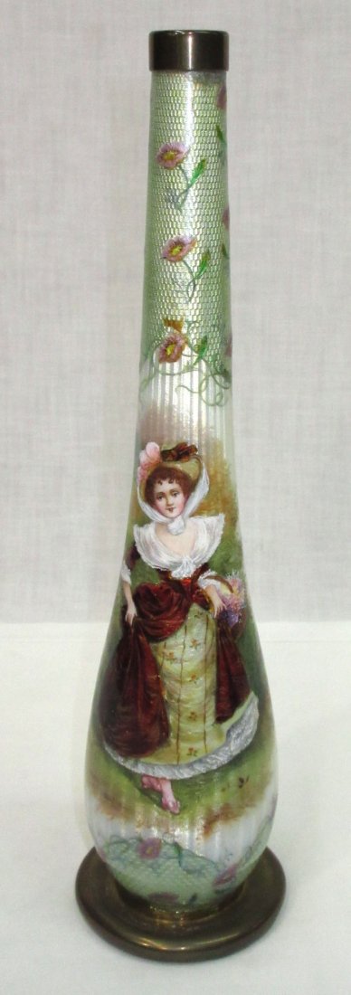 French Enameled Vase (1 of 6)