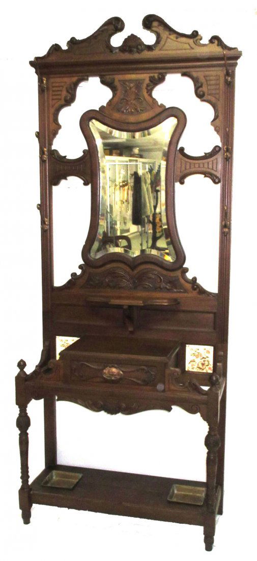 Victorian Hall Tree (1 of 10)