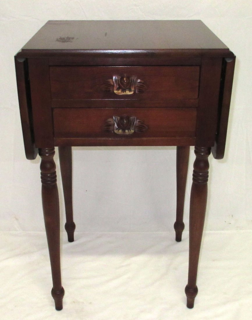 2 Drawer D.L. Cherry Stand (1 of 6)