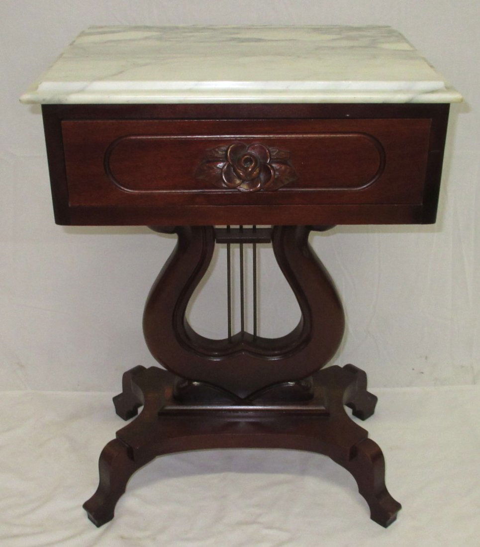 Marble Top Stand Table (1 of 4)